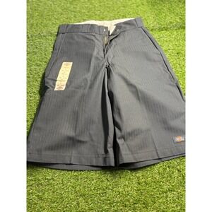 Dickies Mens 30x13 Loose Fit Multi Pocket Workwear Shorts Gray Cotton Polyester